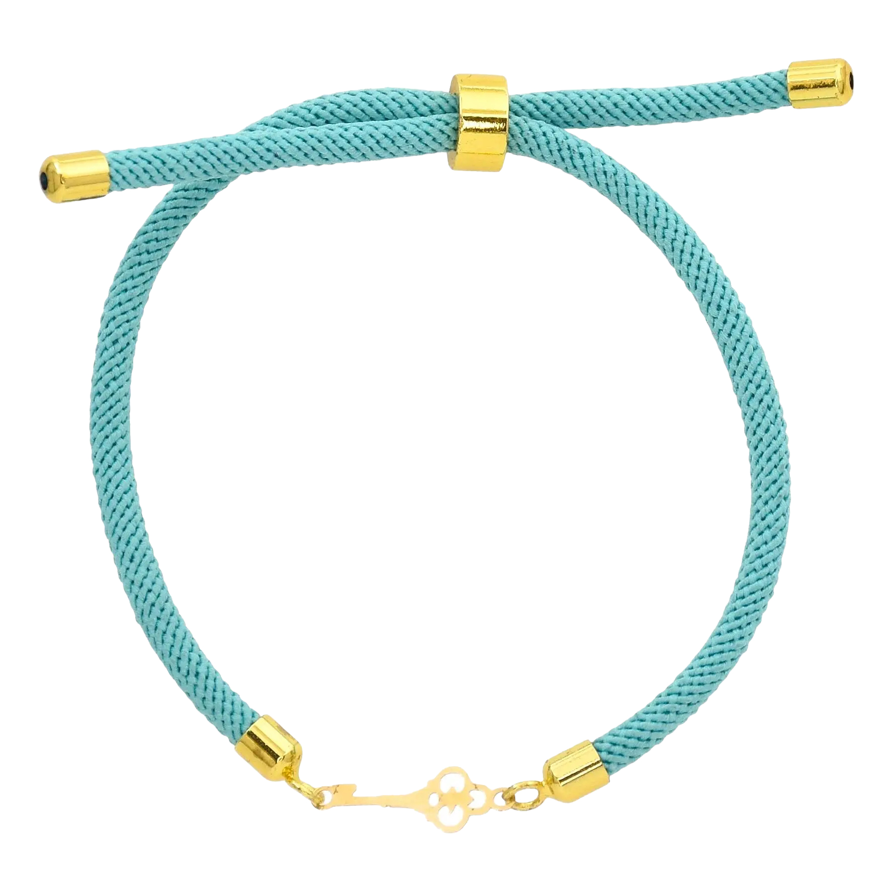 دستبند طلا 18 عیار مدل key