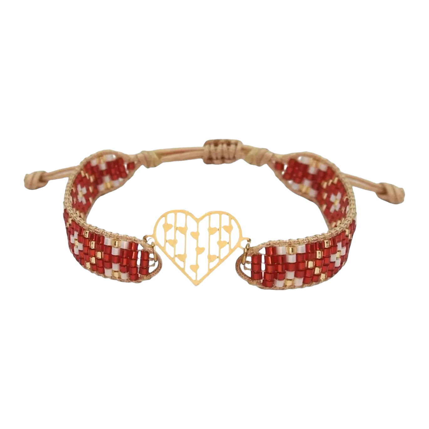 دستبند طلا 18 عیار مدل زندان عشق