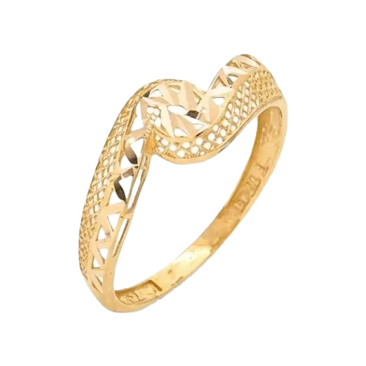 انگشتر طلا 18 عیار مدل فیوژن مواج x