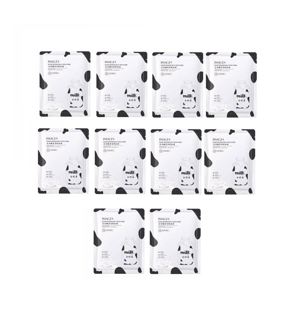 پک 10 عددی ماسک صورت مدل Milk