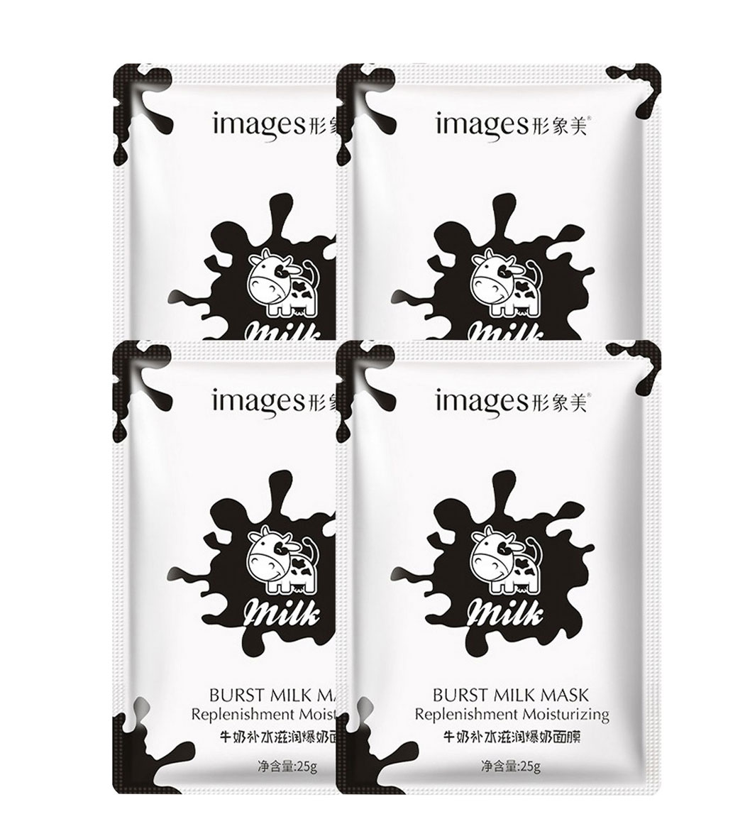 بسته 4 عددی ماسک صورت مدل Milk
