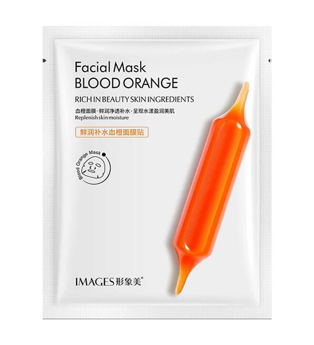 ماسک ورقه ای صورت پرتقال خونی