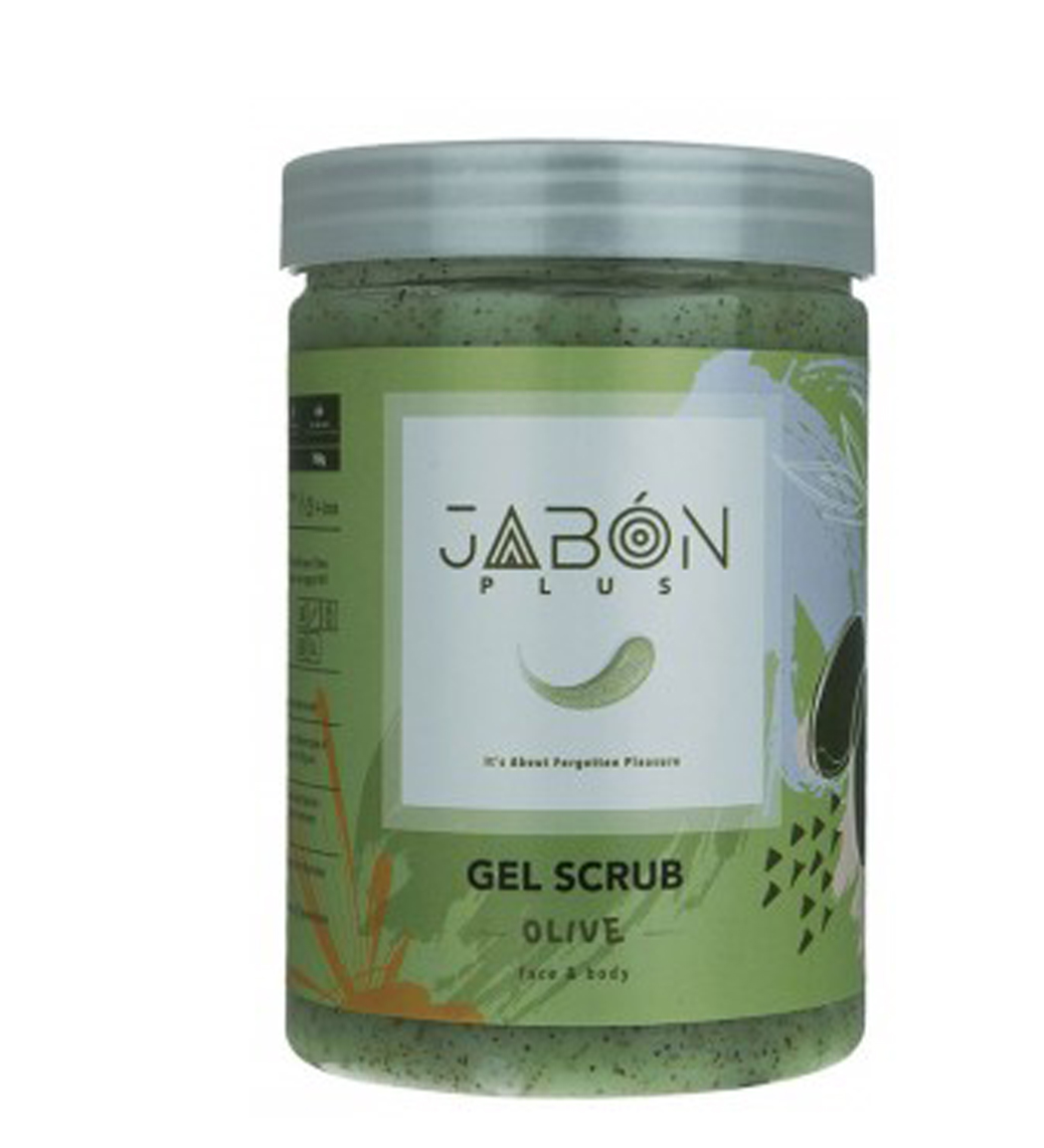 ژل اسکراب زیتون مناسب صورت و بدن 750گرم