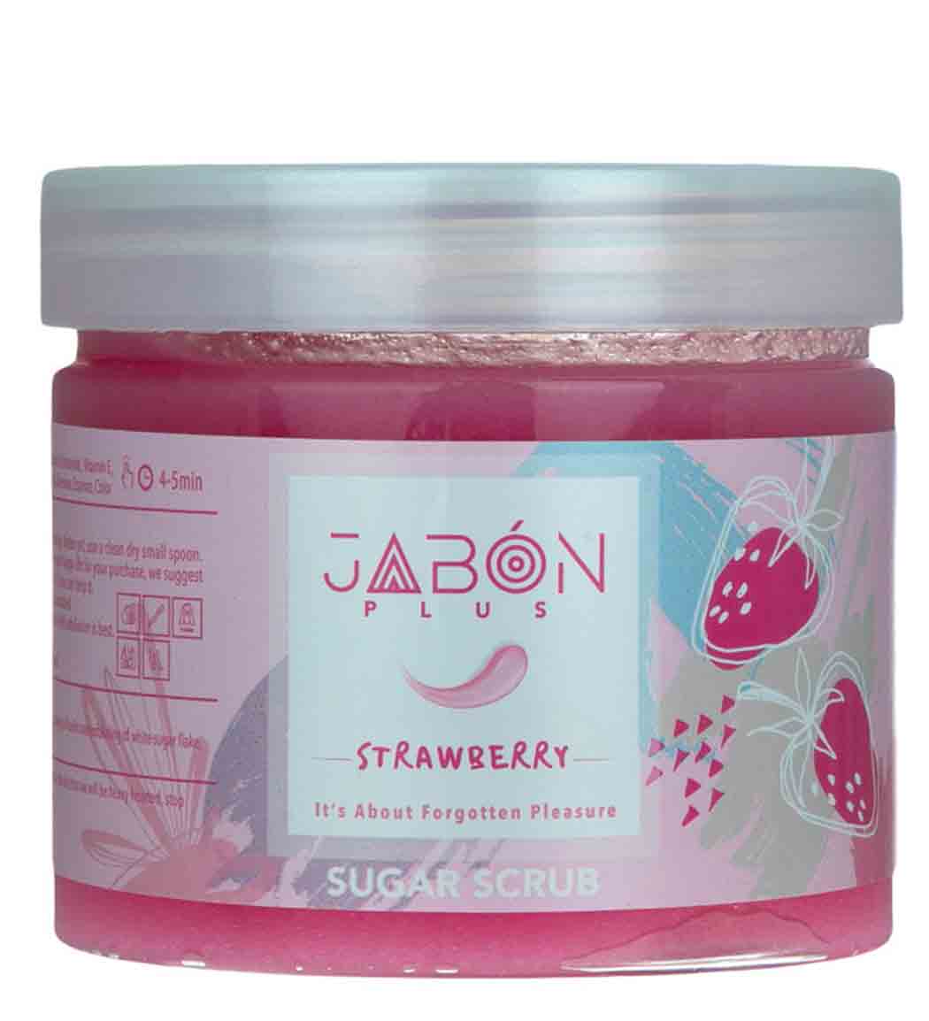 اسکراب شکری توت فرنگی 450گرم