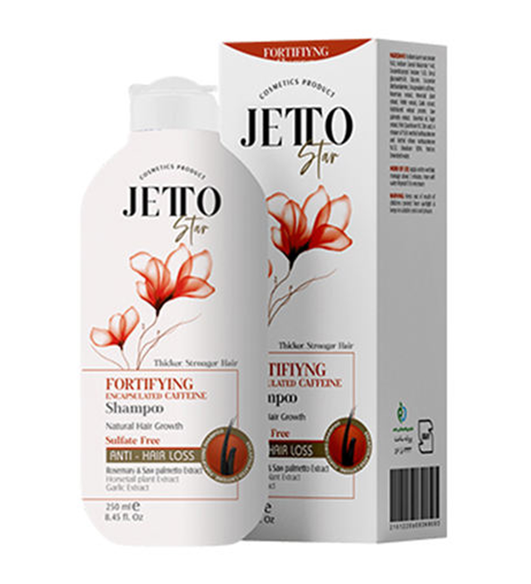 شامپو تقویت کننده کافئین ضد ریزش 250میل