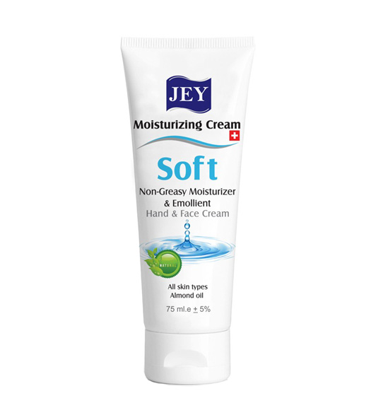 کرم مرطوب کننده دست و صورت سافت با عصاره روغن بادام 75 میل