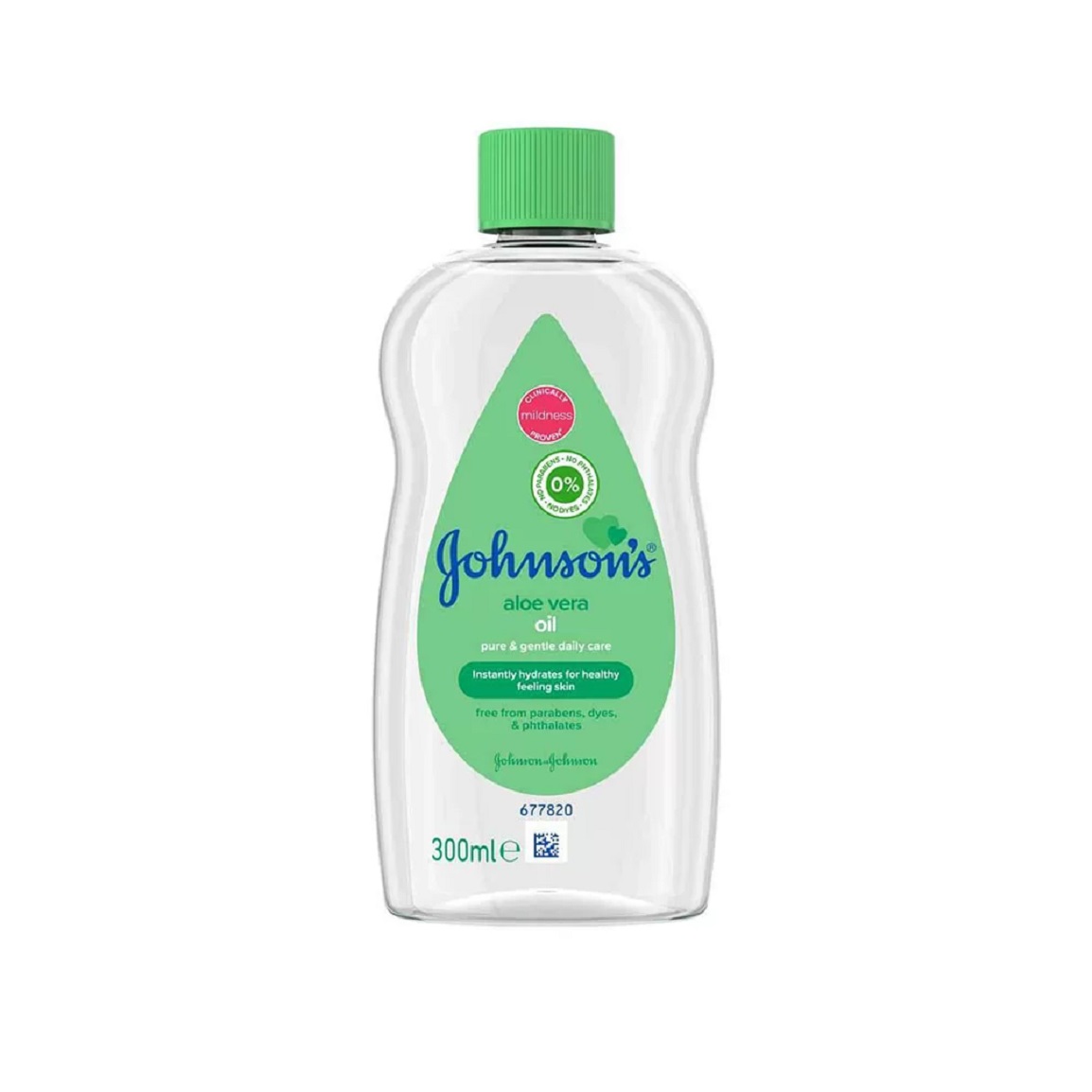 روغن بدن کودک مدل آلوئه ورا حجم 300 میلی لیتر