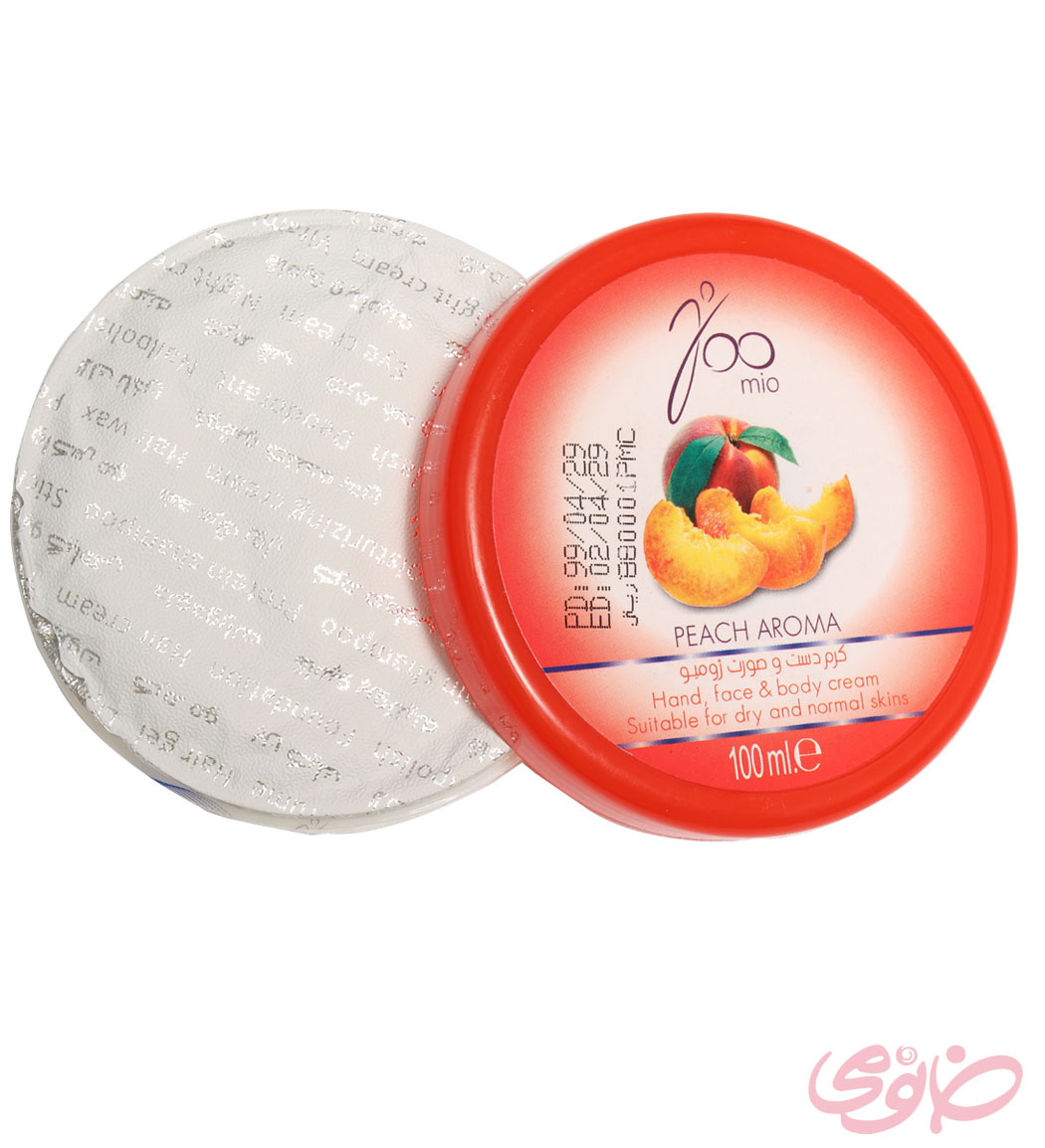 کرم مرطوب کننده دست و صورت هلو 100 میل