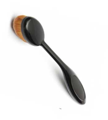 برس بیضی کرم پودر