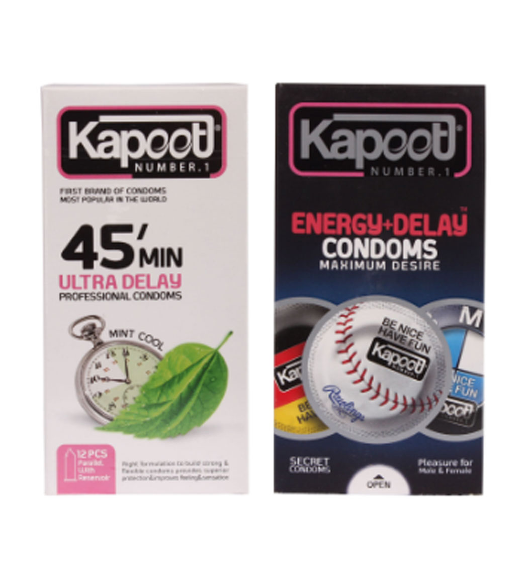 کاندوم 45min و Energy Delay پک 2 عددی