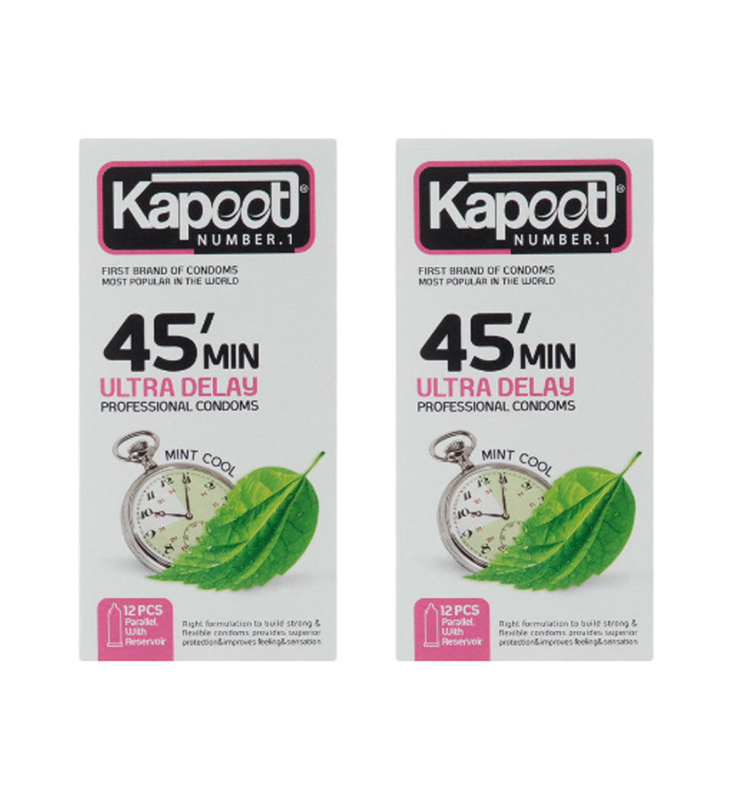 کاندوم 45 Minutes پک 2 عددی