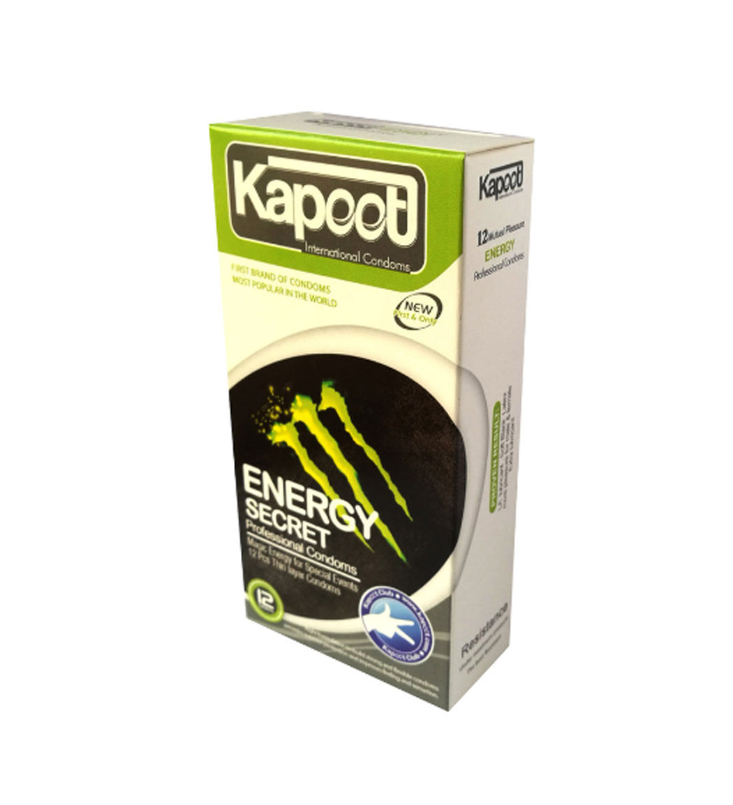 کاندوم مدل Energy Secret بسته 12 عددی
