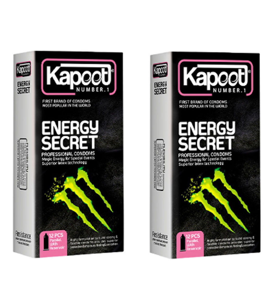 پک دو عددی کاندوم Energy Secret