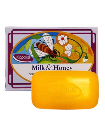 صابون صورت شیر و عسل