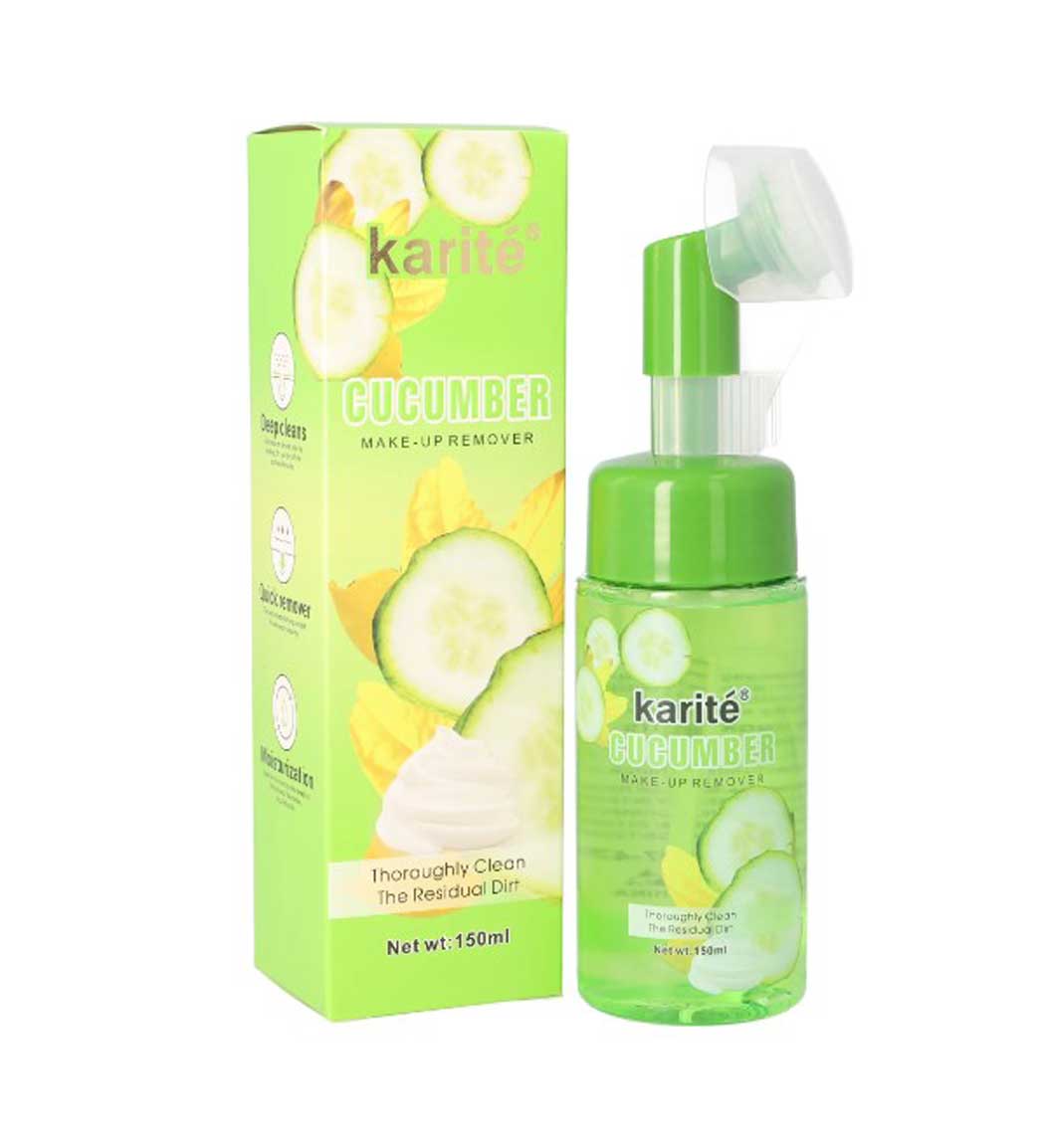 فوم شوینده صورت همراه با براش حاوی عصاره خیار حجم 150 میل