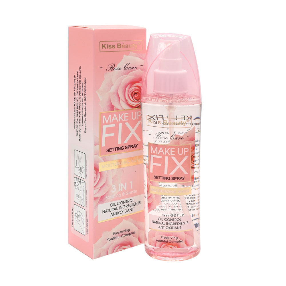 اسپری فیکس کننده آرایش آبرسان گل رزحجم 150 میل