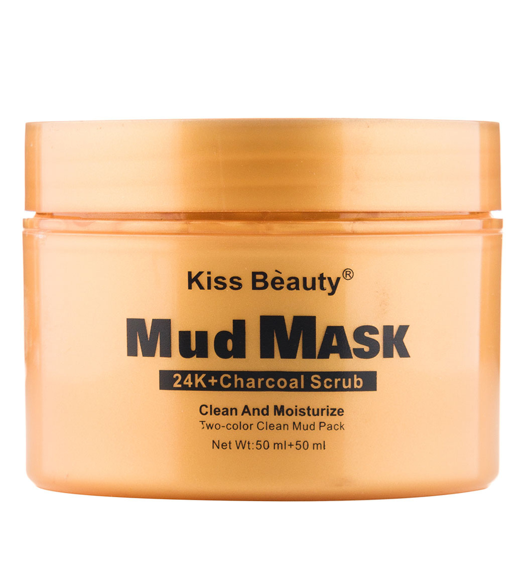 ماسک دوقلو دو رنگ طلا و زغال