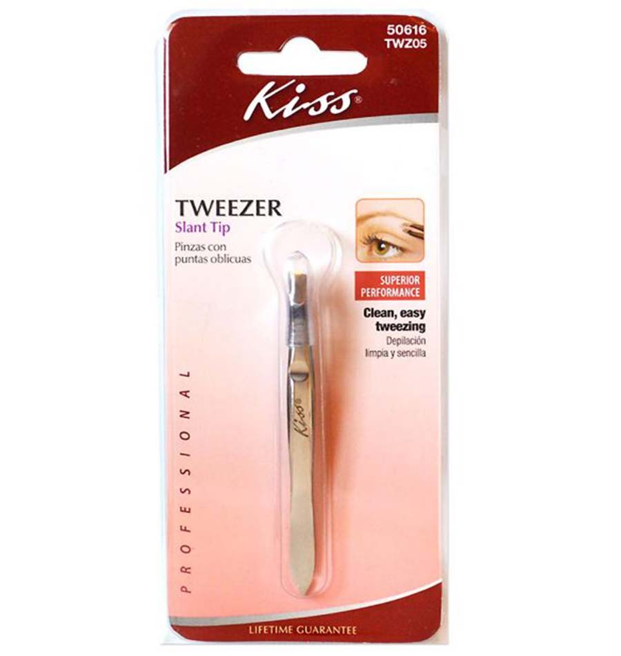 مو چین انبری پهن لبه کج