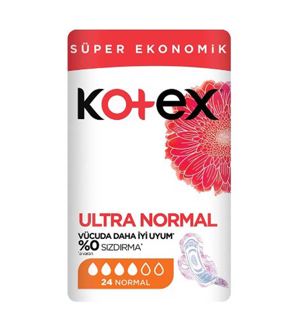 نوار بهداشتی مدل Ultra Normal با جذب بالا بسته 24 عددی