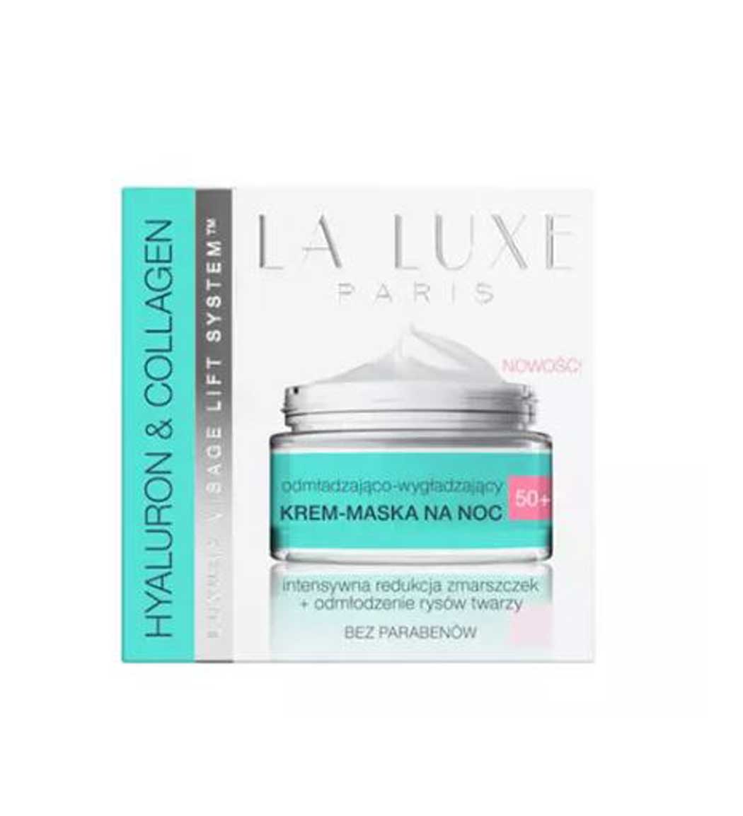 کرم شب بالای 50 سال مدل Hyaluron And Collagen حجم 50 میل