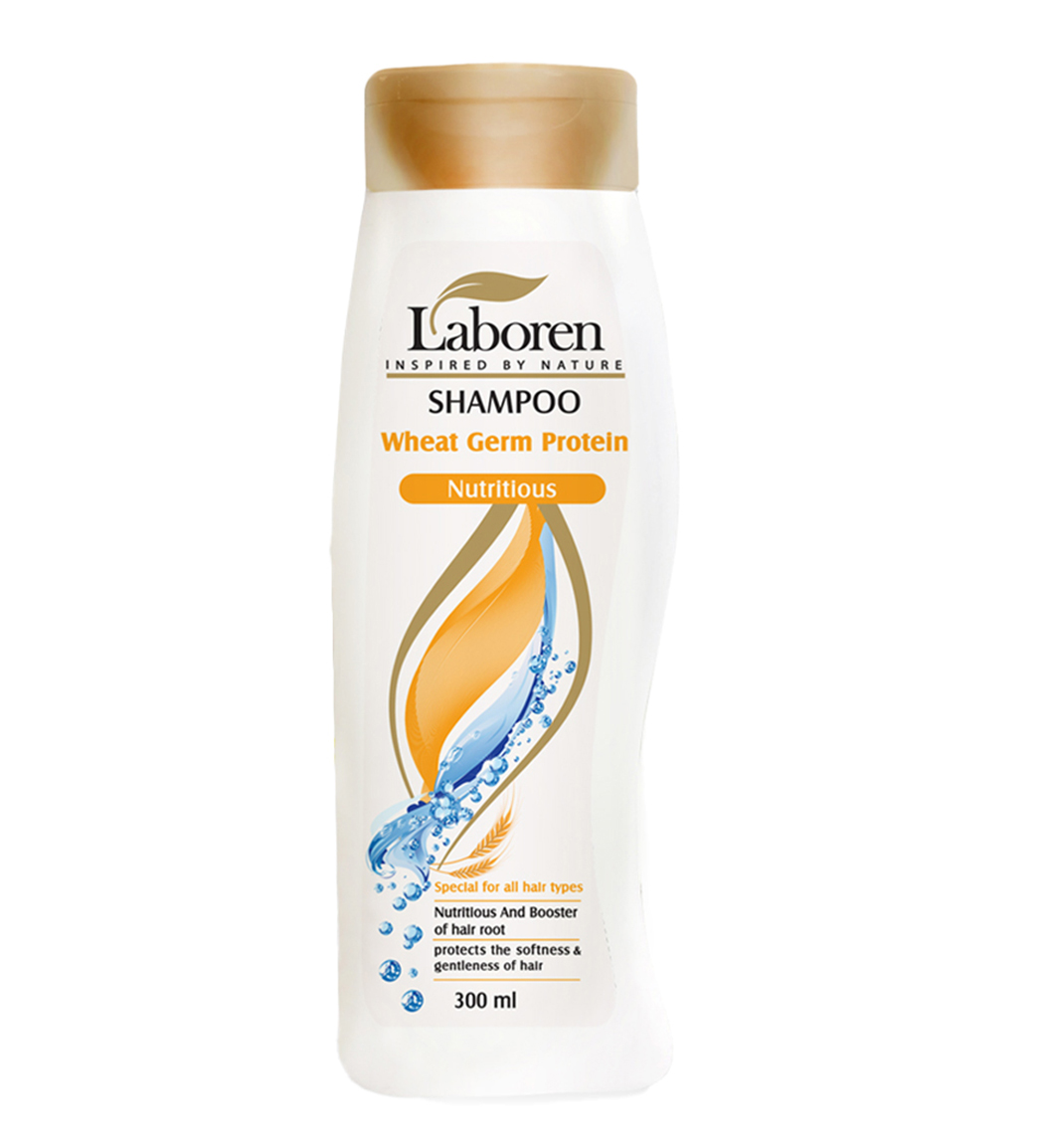 شامپو پروتئین جوانه گندم مناسب انواع مو 300میل