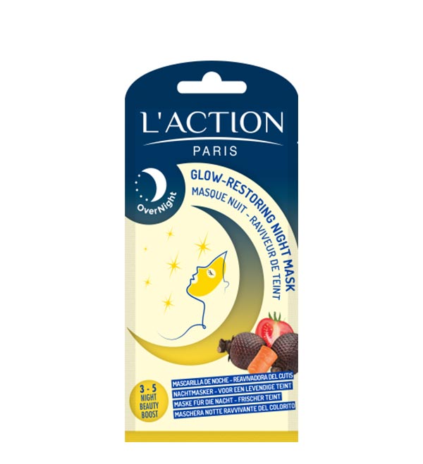 ماسک شب درخشان کننده پوست