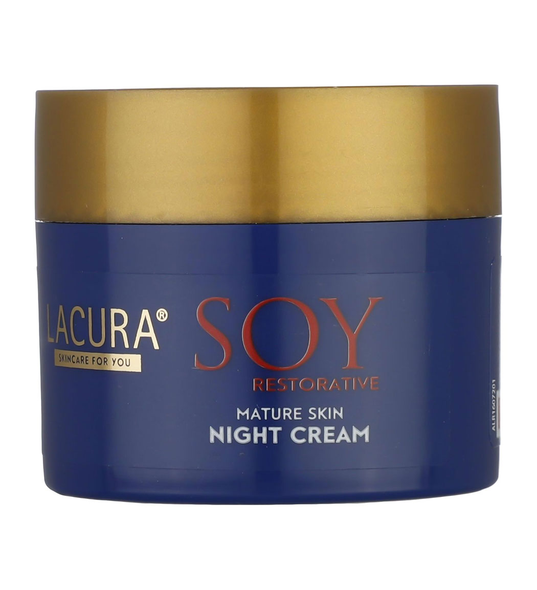 کرم ضد چروک شب مدل Soy Restorative حجم 50 میلی لیتر