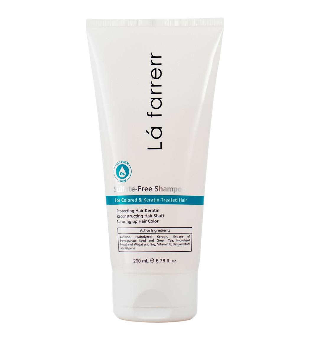 شامپو بدون سولفات مناسب موهای رنگ و کراتین شده 200میل