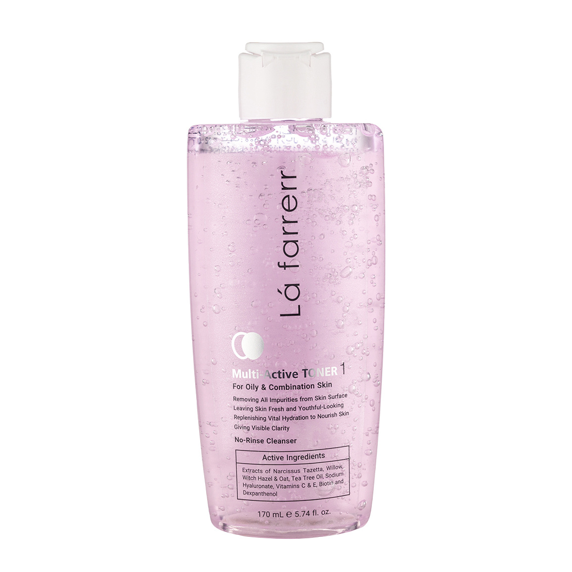 تونر مدل Multi Active مناسب پوست چرب و مختلط حجم 170 میلی لیتر