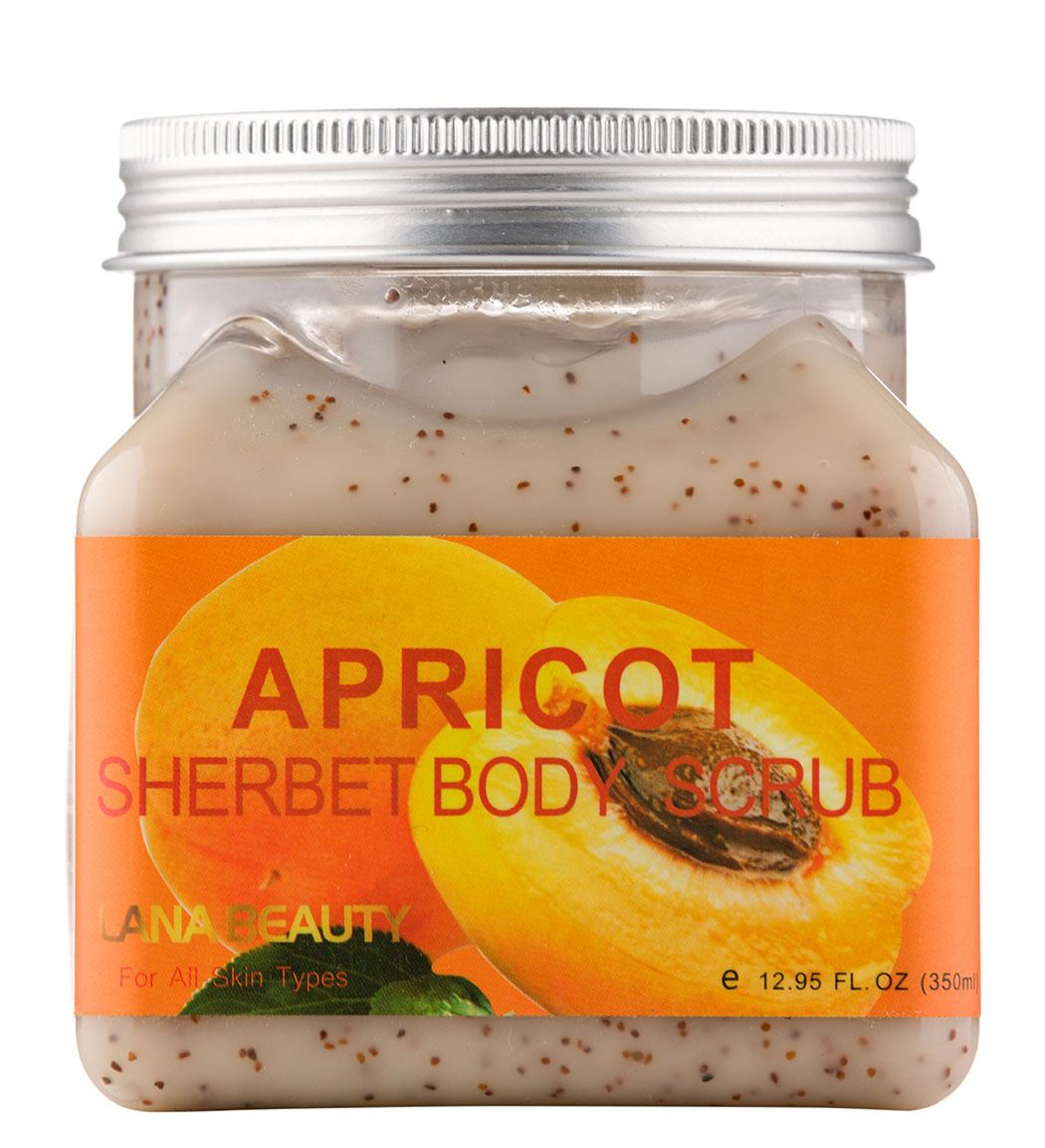 اسکراب شنی بدن زردآلو 350میل