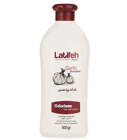 شامپو سیر و گلیسیرینه 500 گرمی