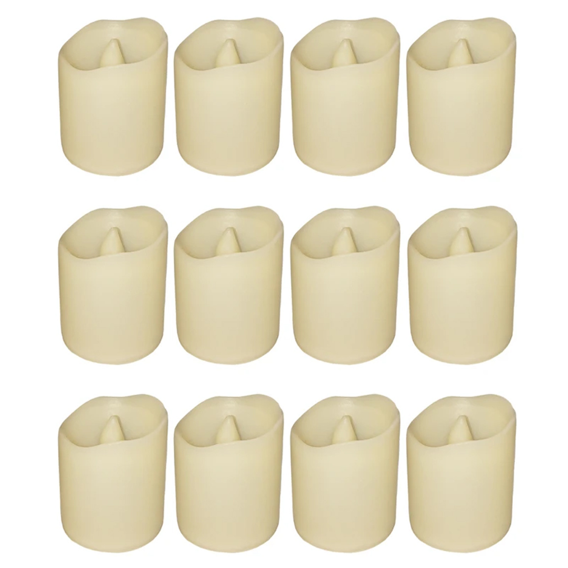 شمع ال ای دی مدل کلاسیک مجموعه 12 عددی