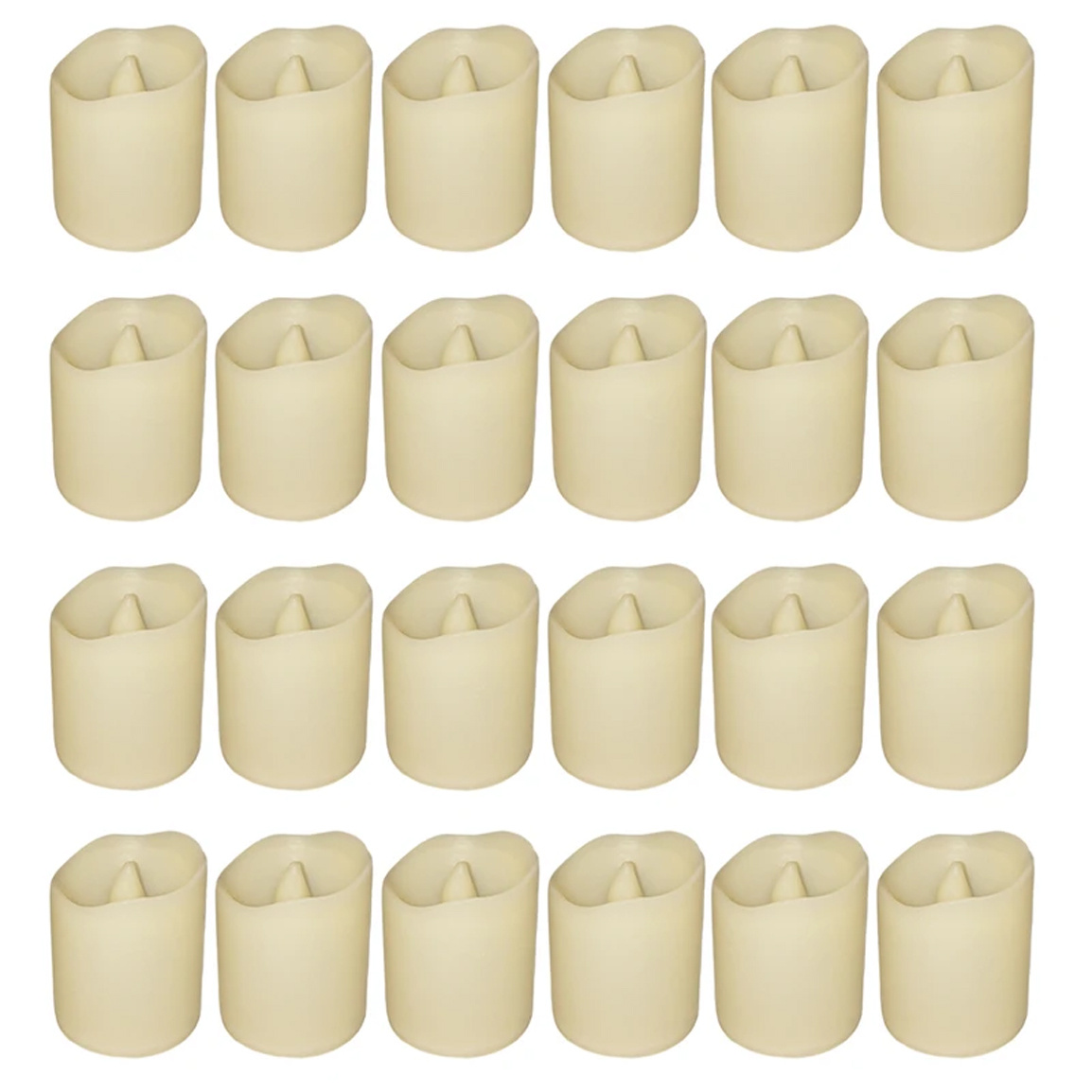 شمع ال ای دی مدل کلاسیک مجموعه 24 عددی