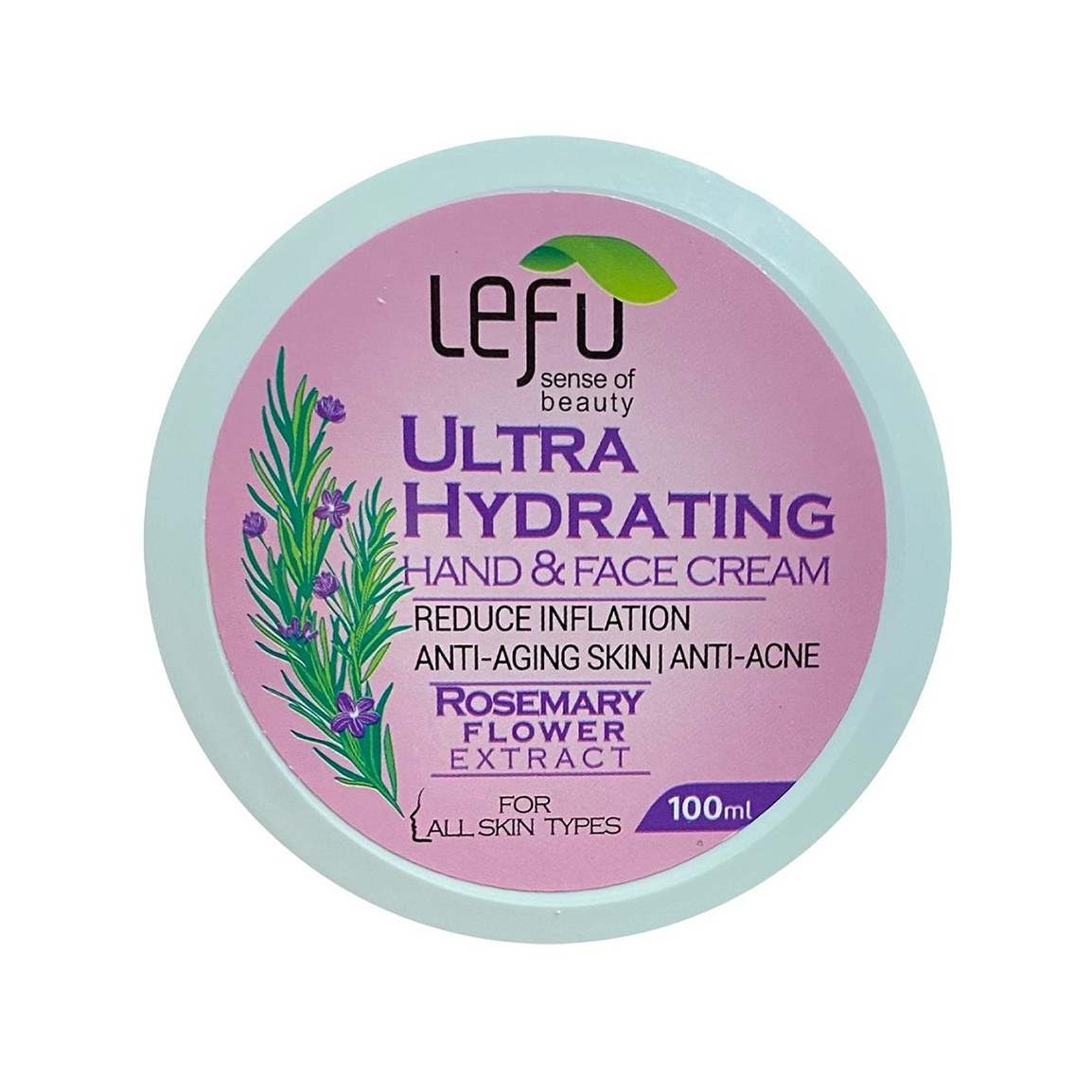 کرم مرطوب کننده حاوی رزماری حجم 100 میلی لیتر