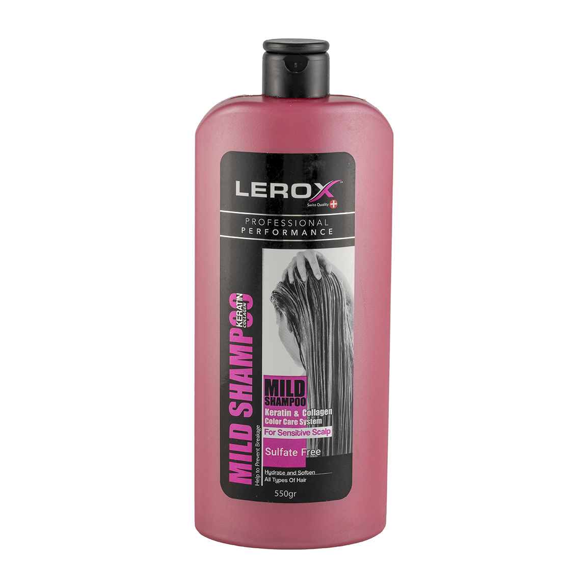 شامپو بدون سولفات حاوی کراتین و کلاژن وزن 550 گرم