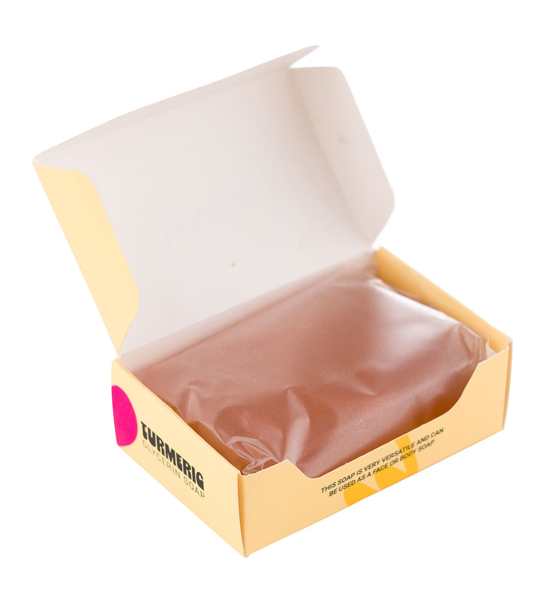 صابون گلیسیرینه زردچوبه 120 گرم