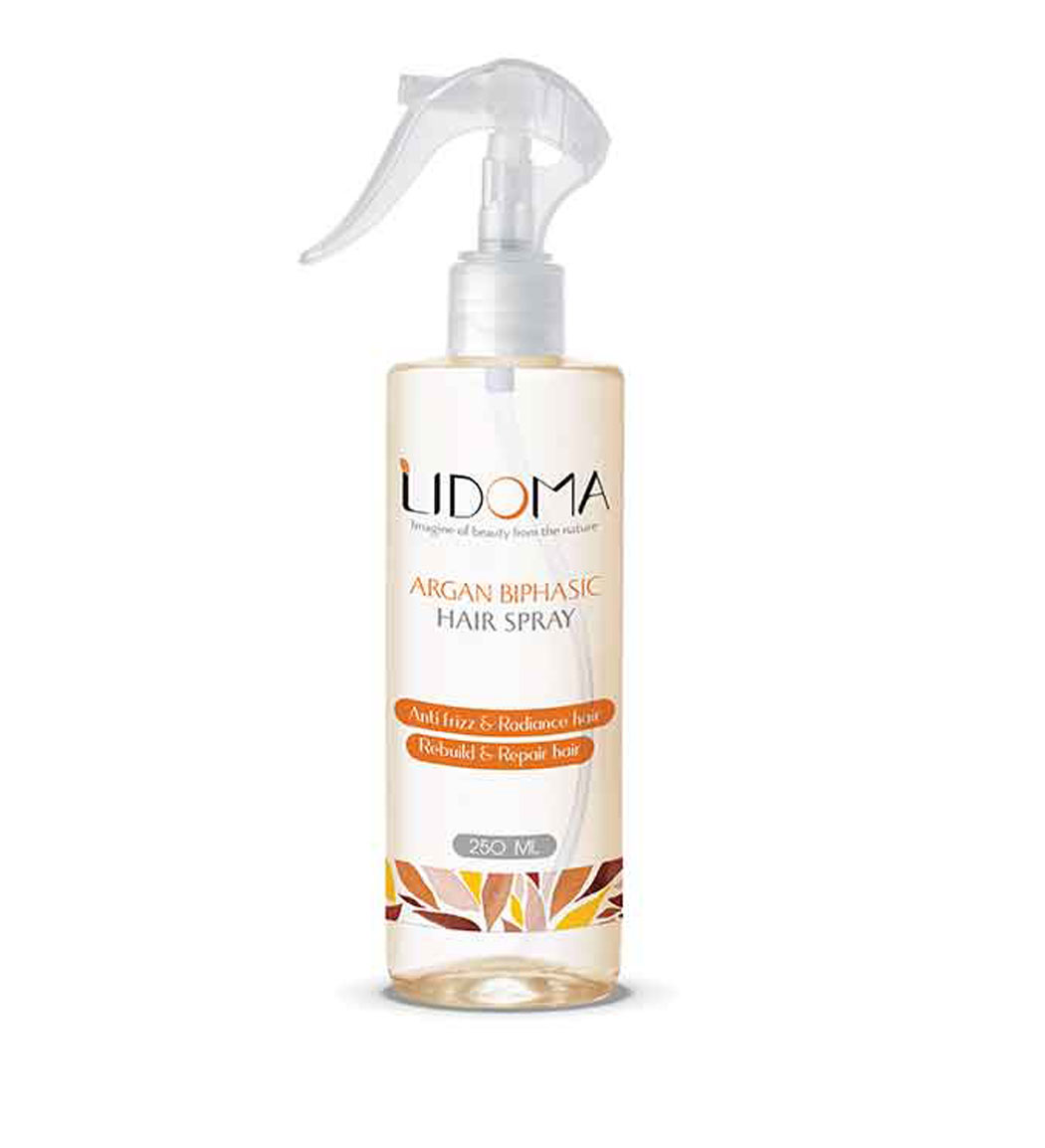 اسپری مو دو فاز آرگان مناسب موهای خشک و آسیب دیده 250میل