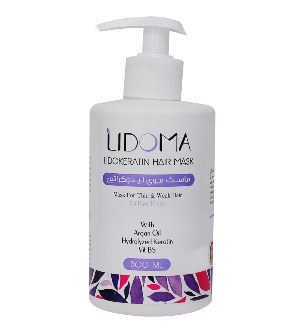 ماسک لیدوکراتین مناسب موهای ضعیف و نازک 300میل