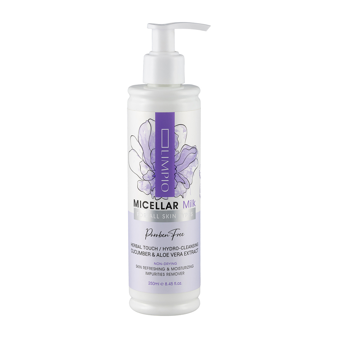 شیر پاک کن صورت و چشم مناسب انواع پوست حجم 250 میلی لیتر