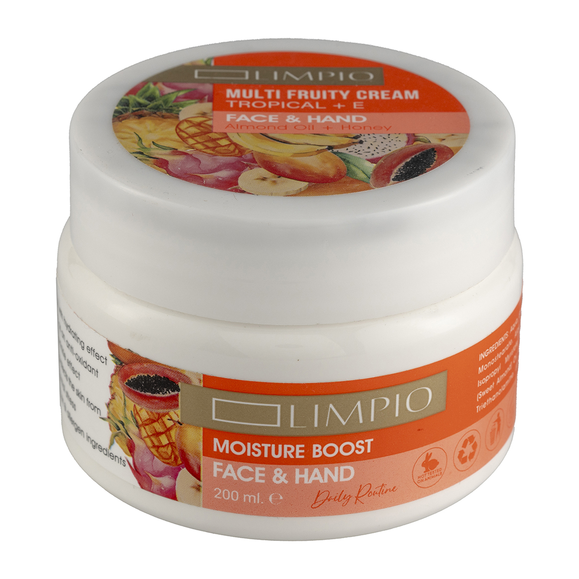 کرم مرطوب کننده دست و صورت حاوی ویتامین E حجم 200 میلی لیتر