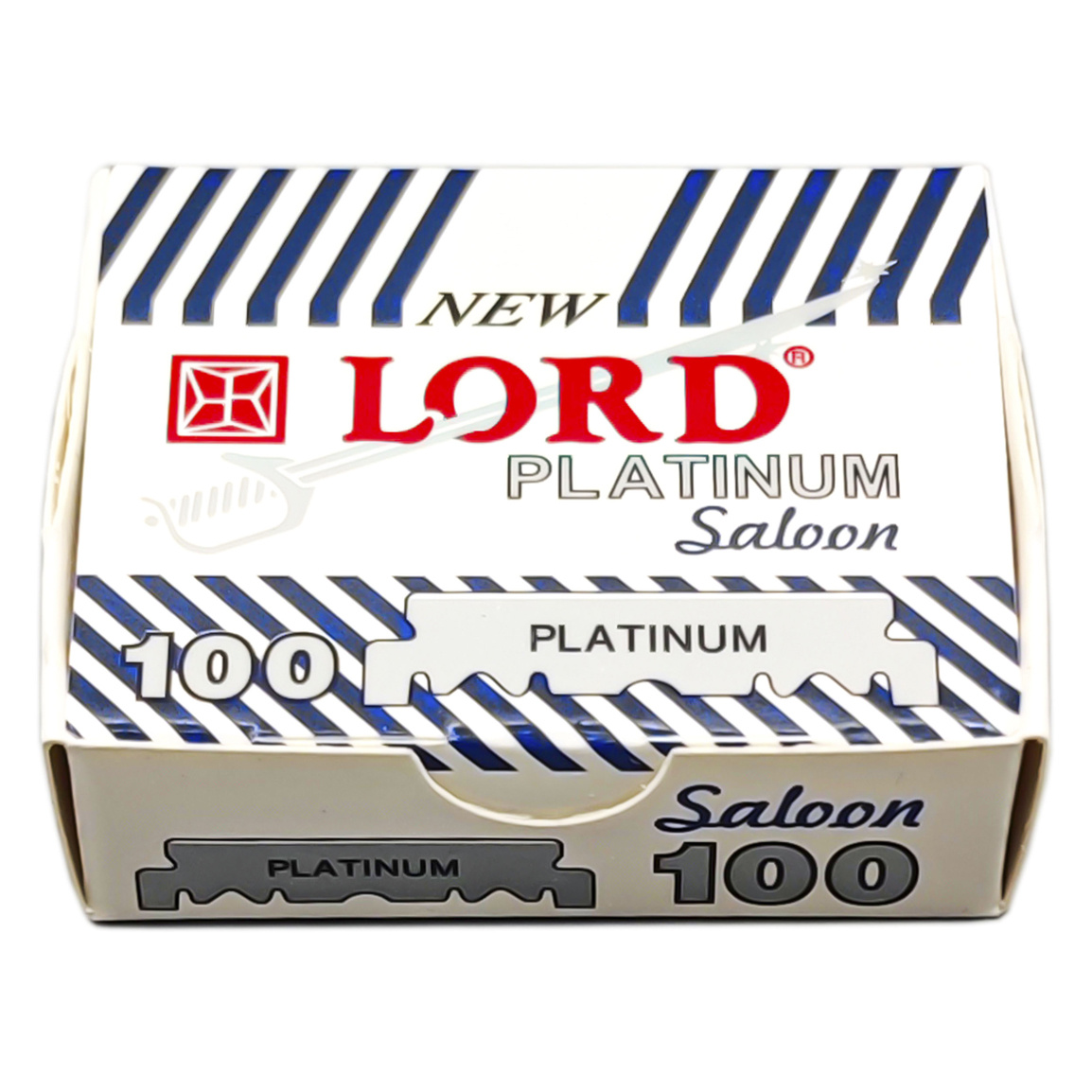 تیغ یدک سنتی مدل PLATINUM بسته 100 عددی