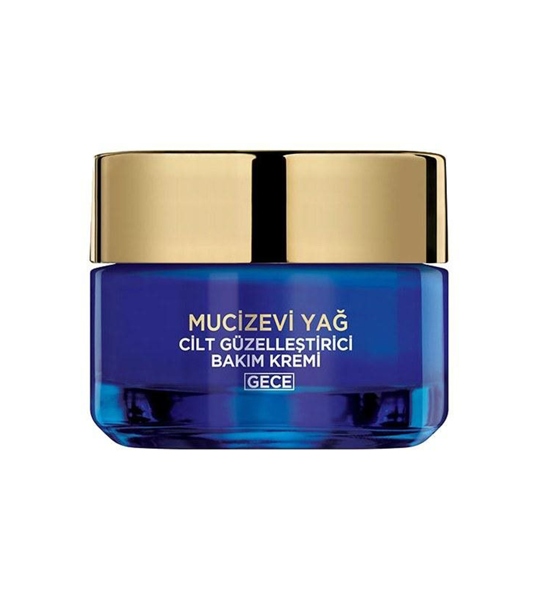 کرم صورت شب ضد چروک با روغن معجزه آسا مدل  Mucizevi Yag  حجم 50 میل
