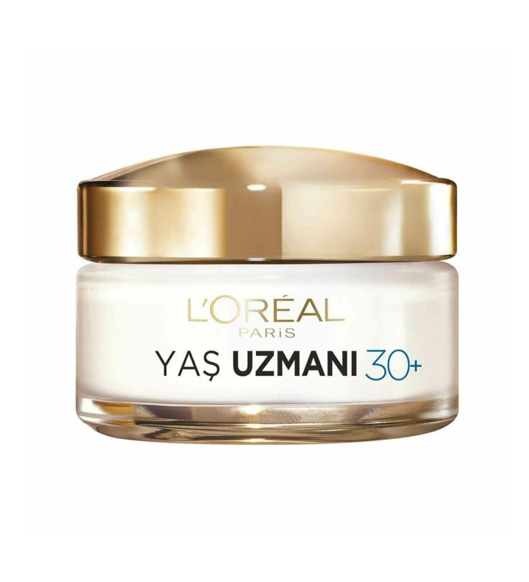 کرم ضد چروک و مرطوب کننده  مناسب سنین 30 به بالا سری YAS UZMANI حجم 50 میل