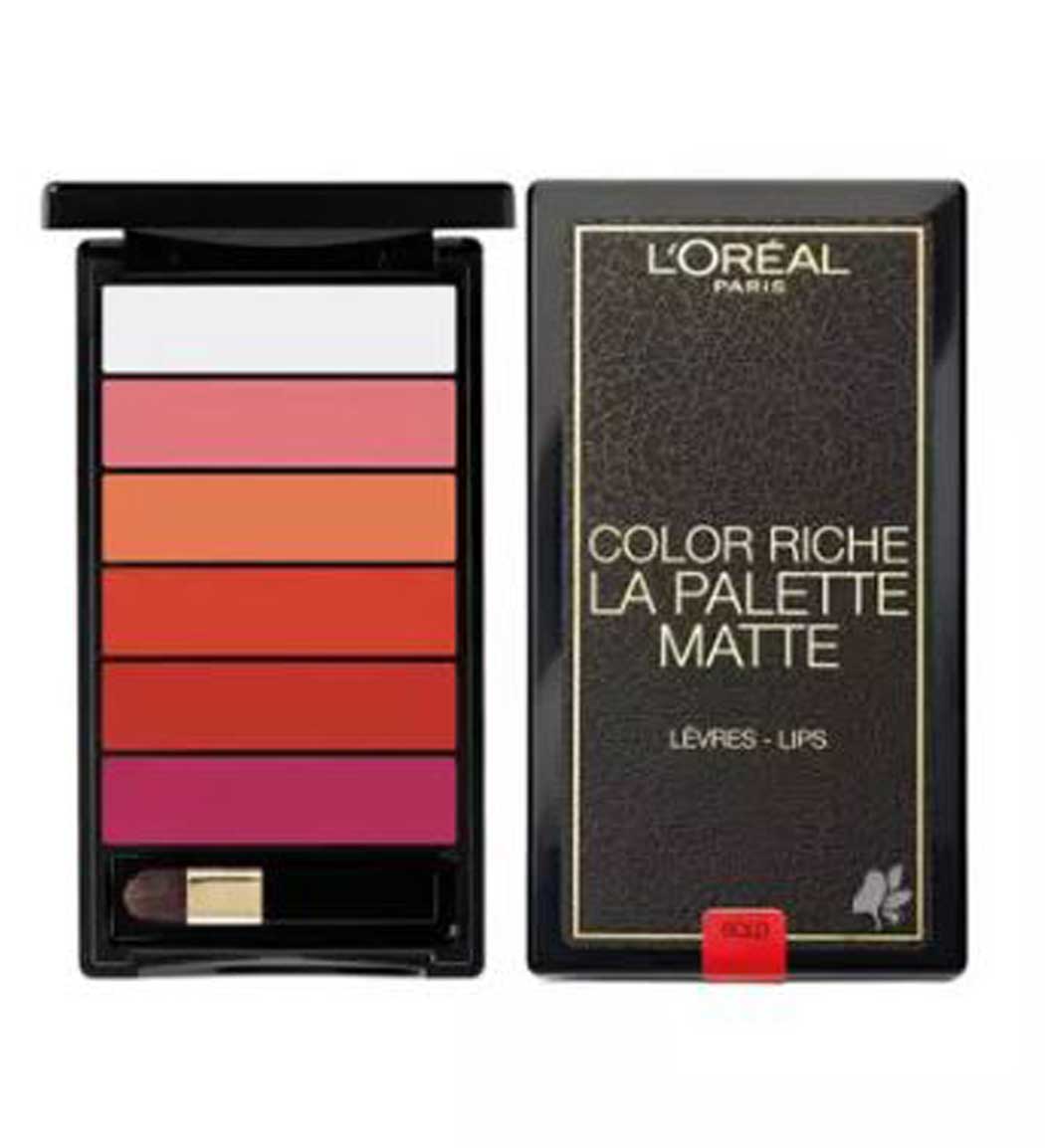 پالت رژ لب 6 رنگ مدل Color Rich Bold