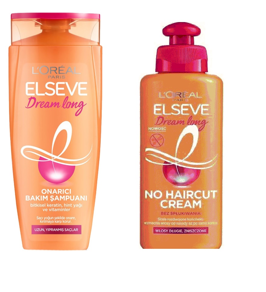پک شامپو و کرم مو مدل Dream Long مناسب موهای بلند و آسیب دیده