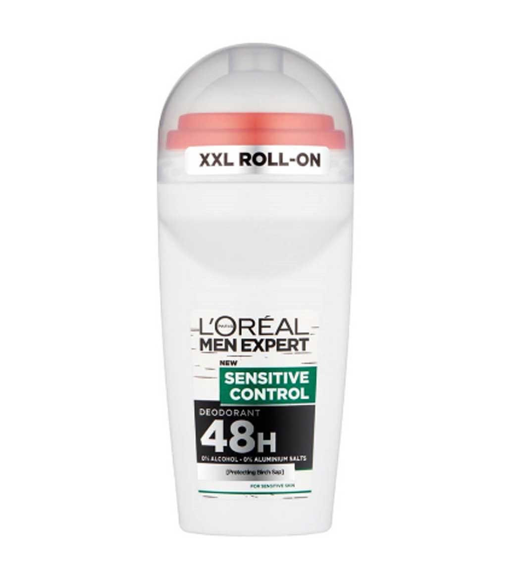 رول ضد تعریق مردانه سری Men Expert مدل sensitive control حجم 50 میل