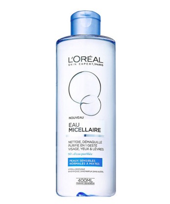 محلول پاک کننده میسلار واتر مناسب پوست نرمال تا مختلط 400 میل