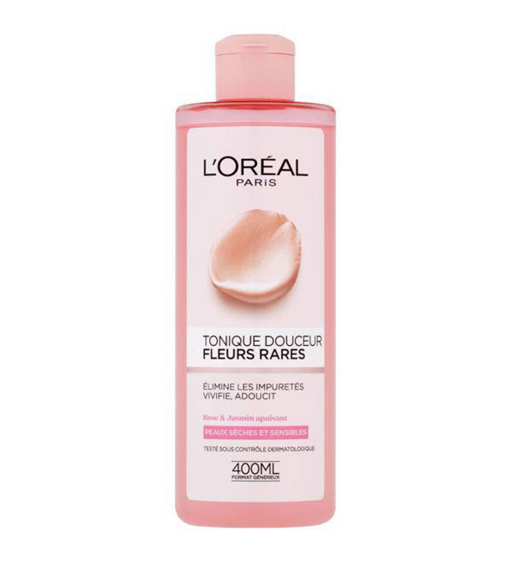 تونر پاک کننده و نرم کننده پوست خشک و حساس حجم 400 میل