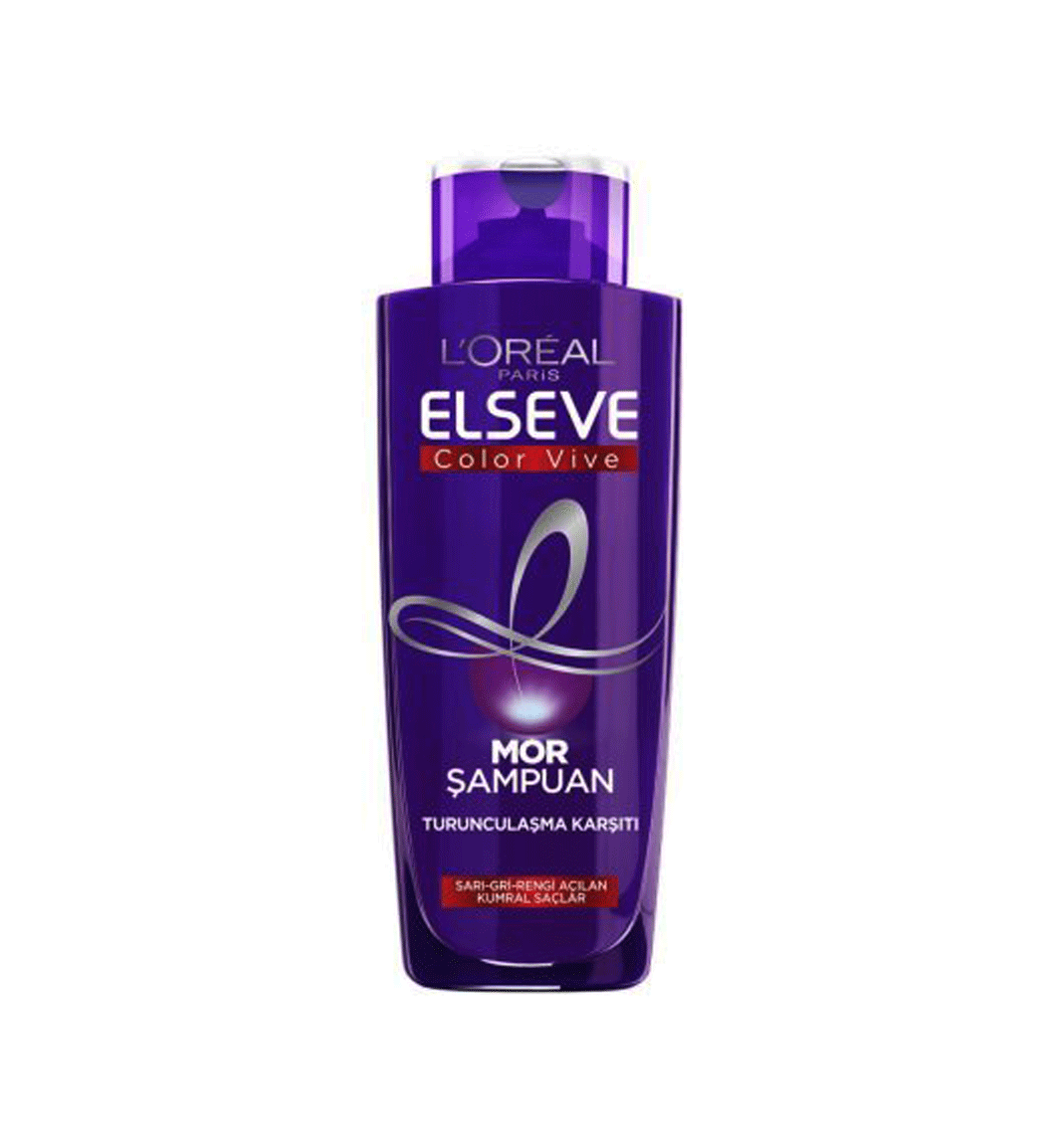 شامپو جلوگیری از قرمزی و زردی موها مدل Purple مخصوص موهای رنگ شده حجم 200 میل