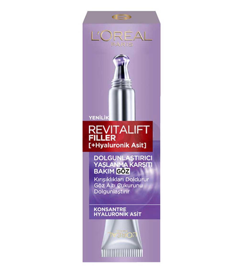 کرم دور چشم ضد چروک و پر کننده خطوط حاوی هیالورونیک اسید حجم 15 میل